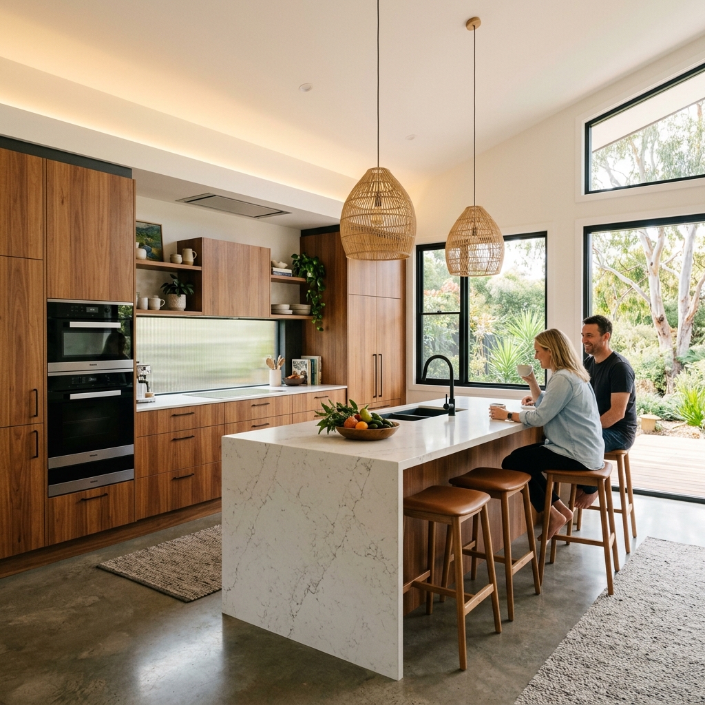Stunning modern kitchen renovation and remodelling by Uppal Constructions