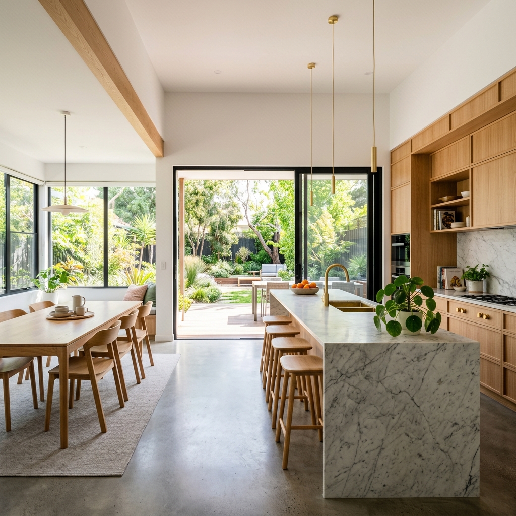 Luxury home renovation interior layout